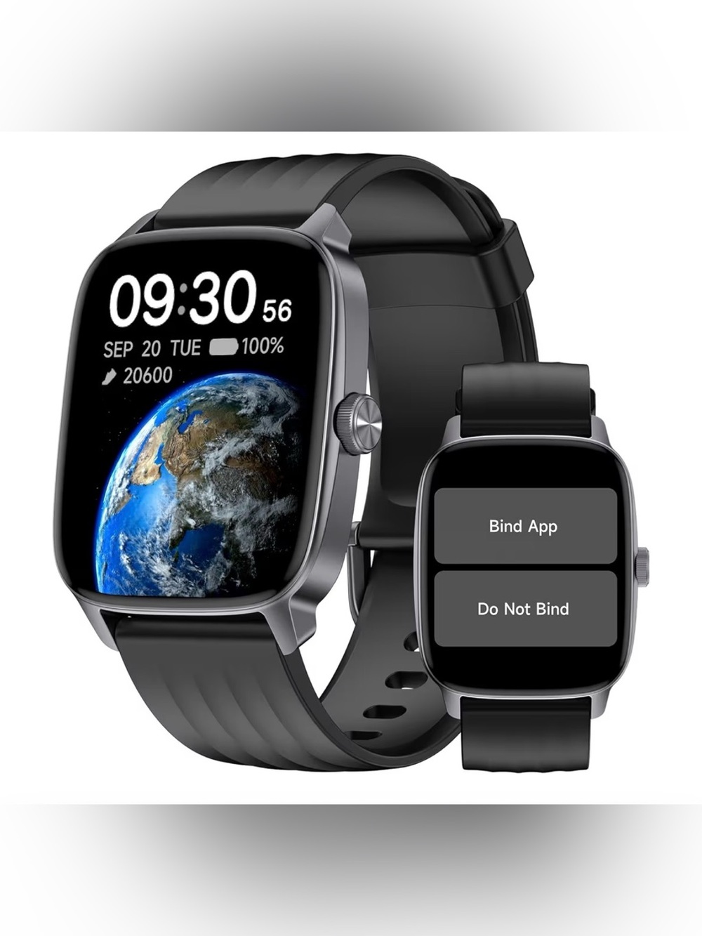 Smart Fitness Watch - Black